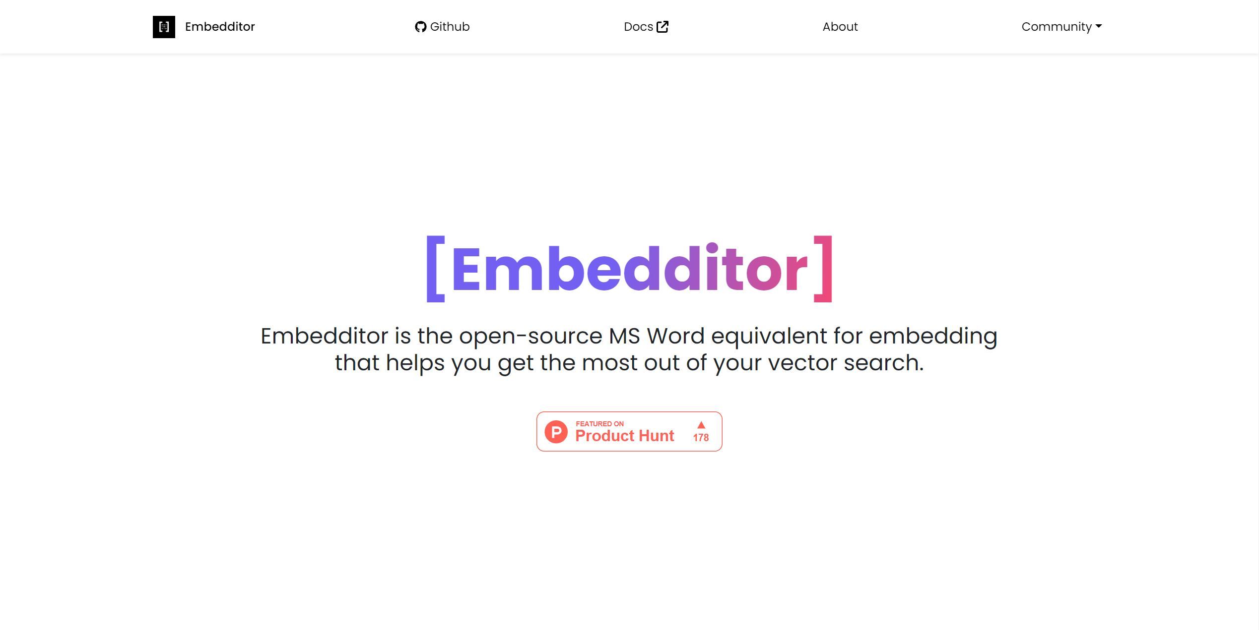 Embedditor featured