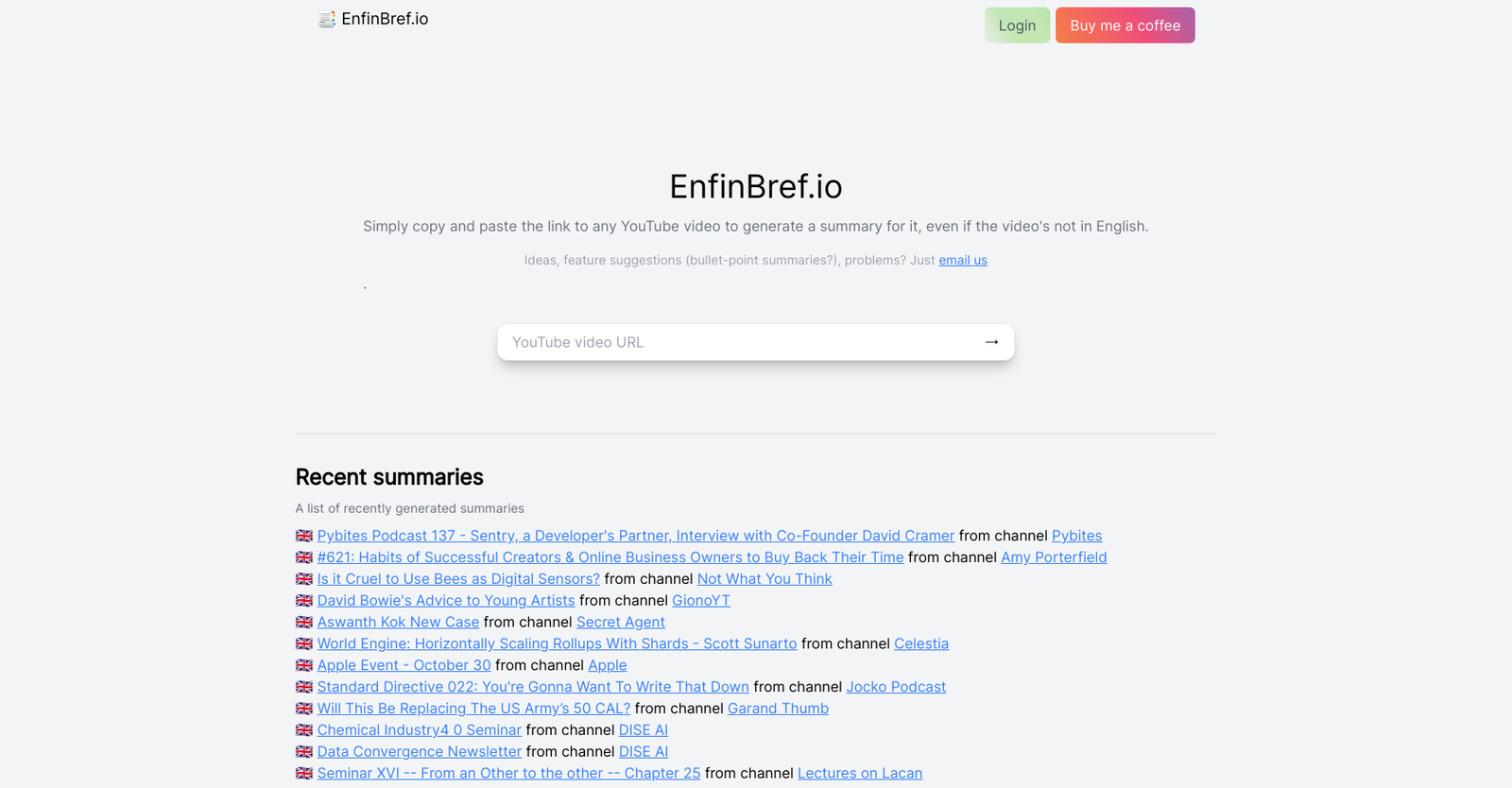 EnfinBref.io