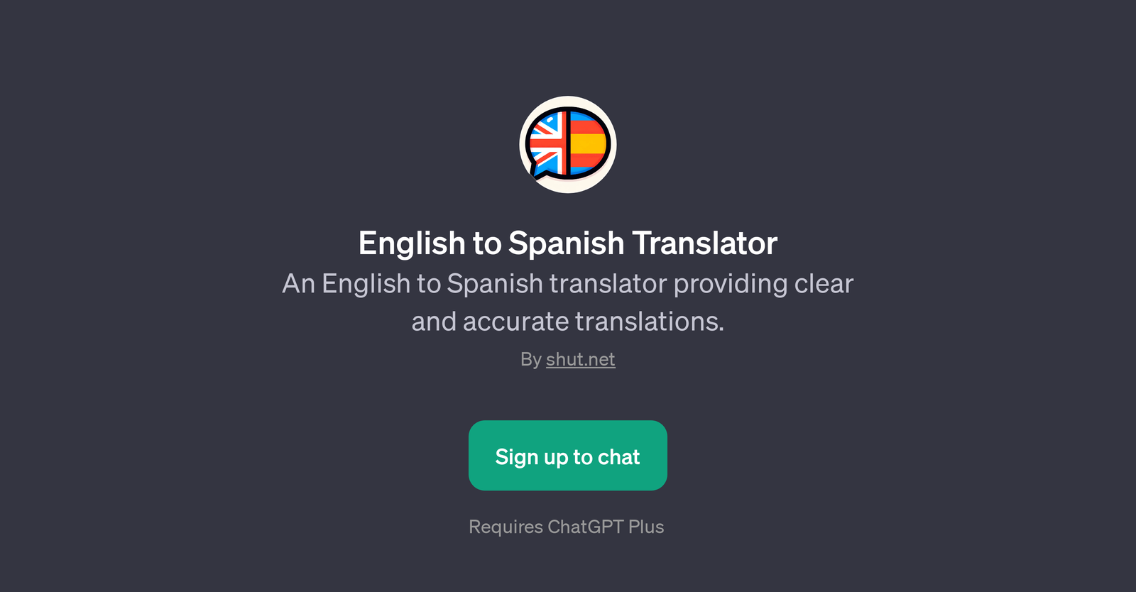 English to Spanish Translator