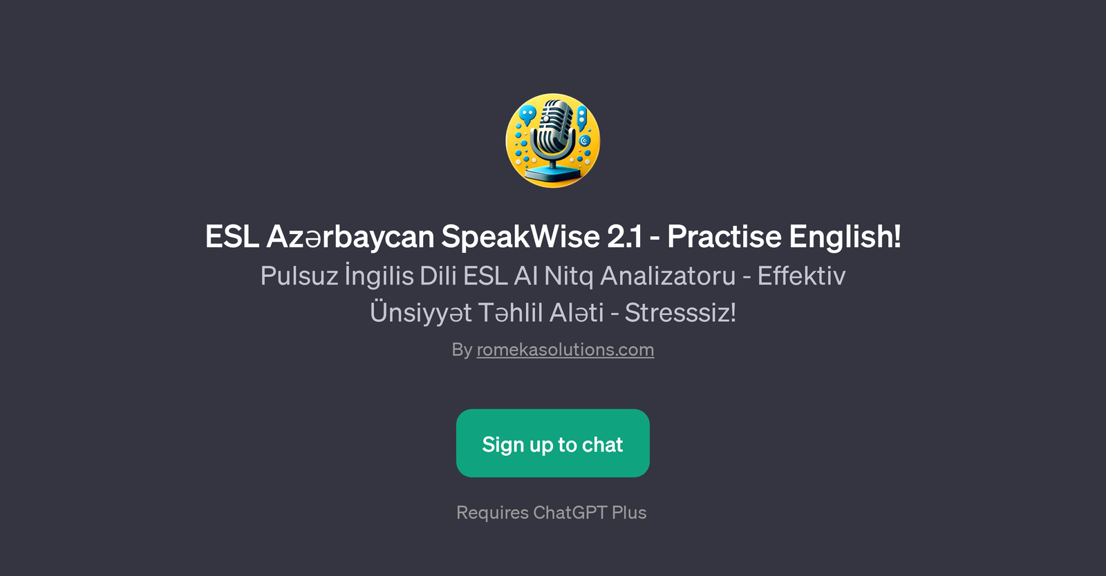 ESL Azrbaycan SpeakWise 2.1