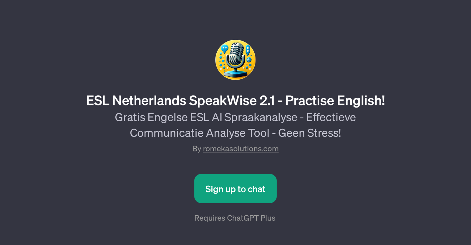 ESL Netherlands SpeakWise 2.1