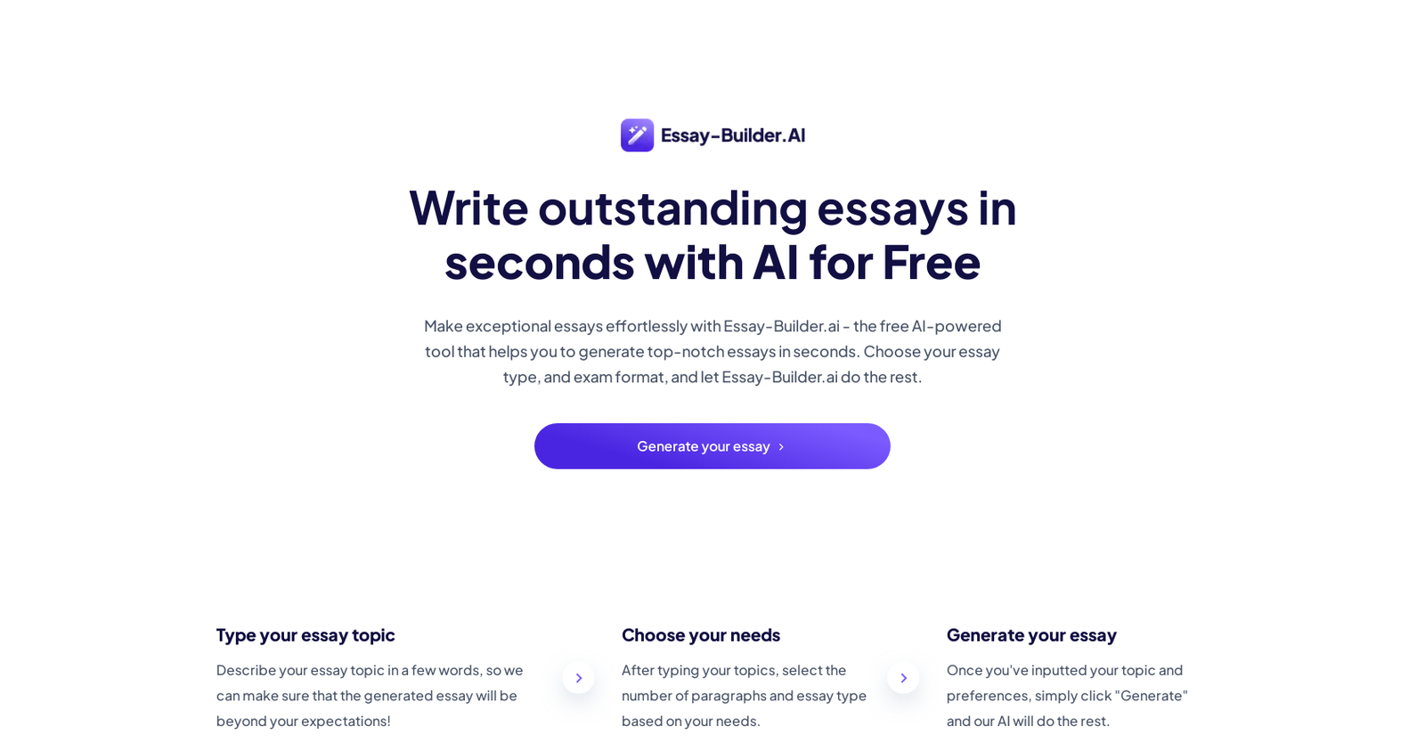 Essay Builder