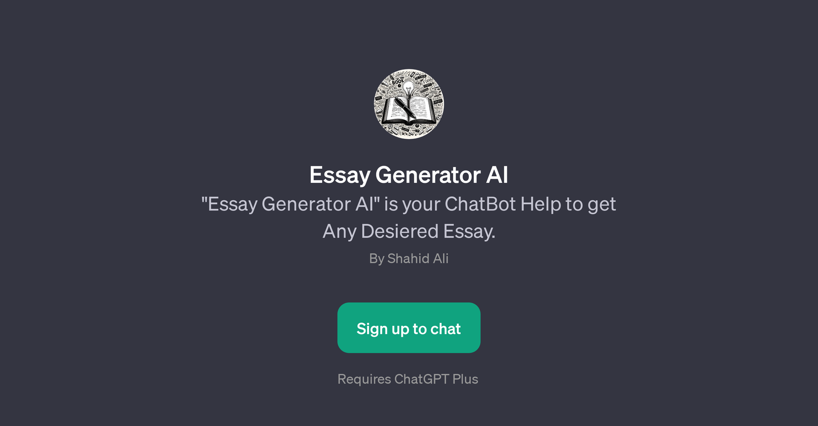 Essay Generator AI