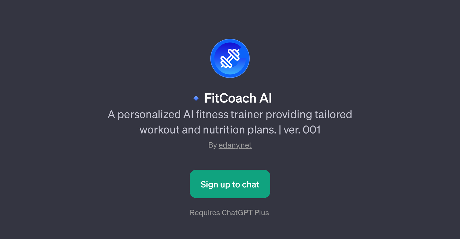 FitCoach AI