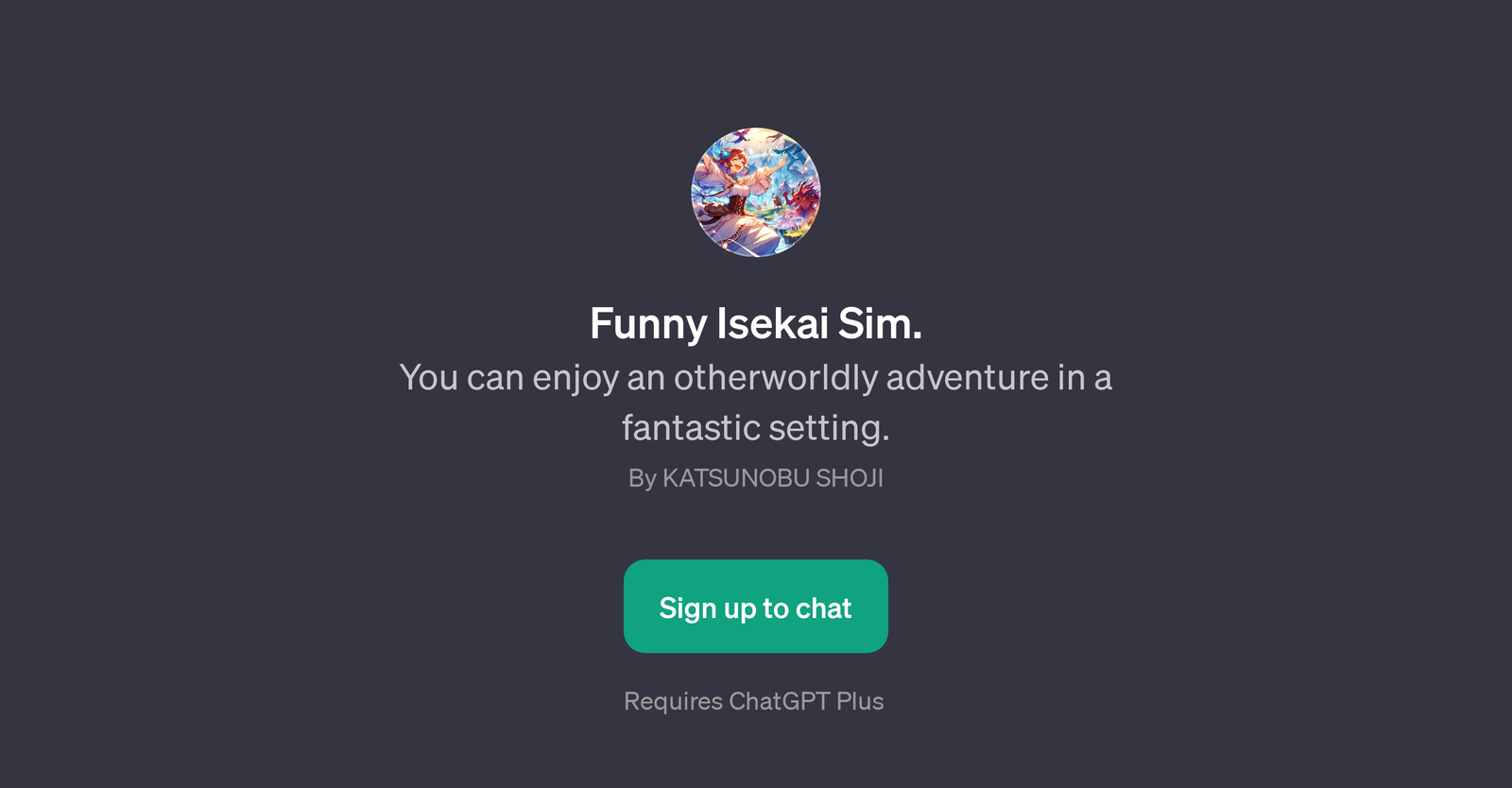 Funny Isekai Sim