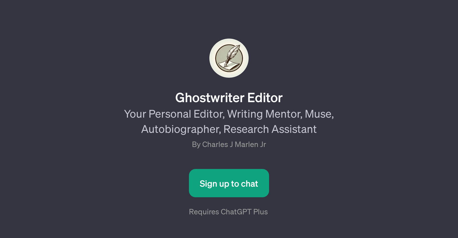 Ghostwriter Editor