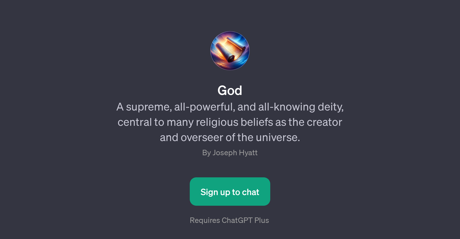 God