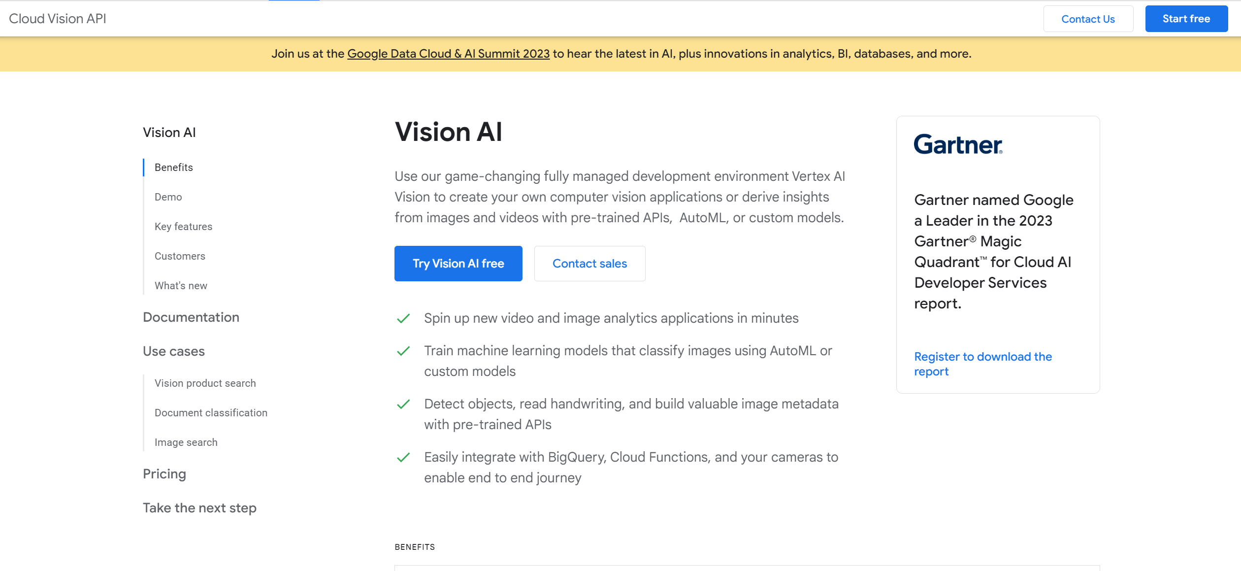 Google Cloud Vision AI featured