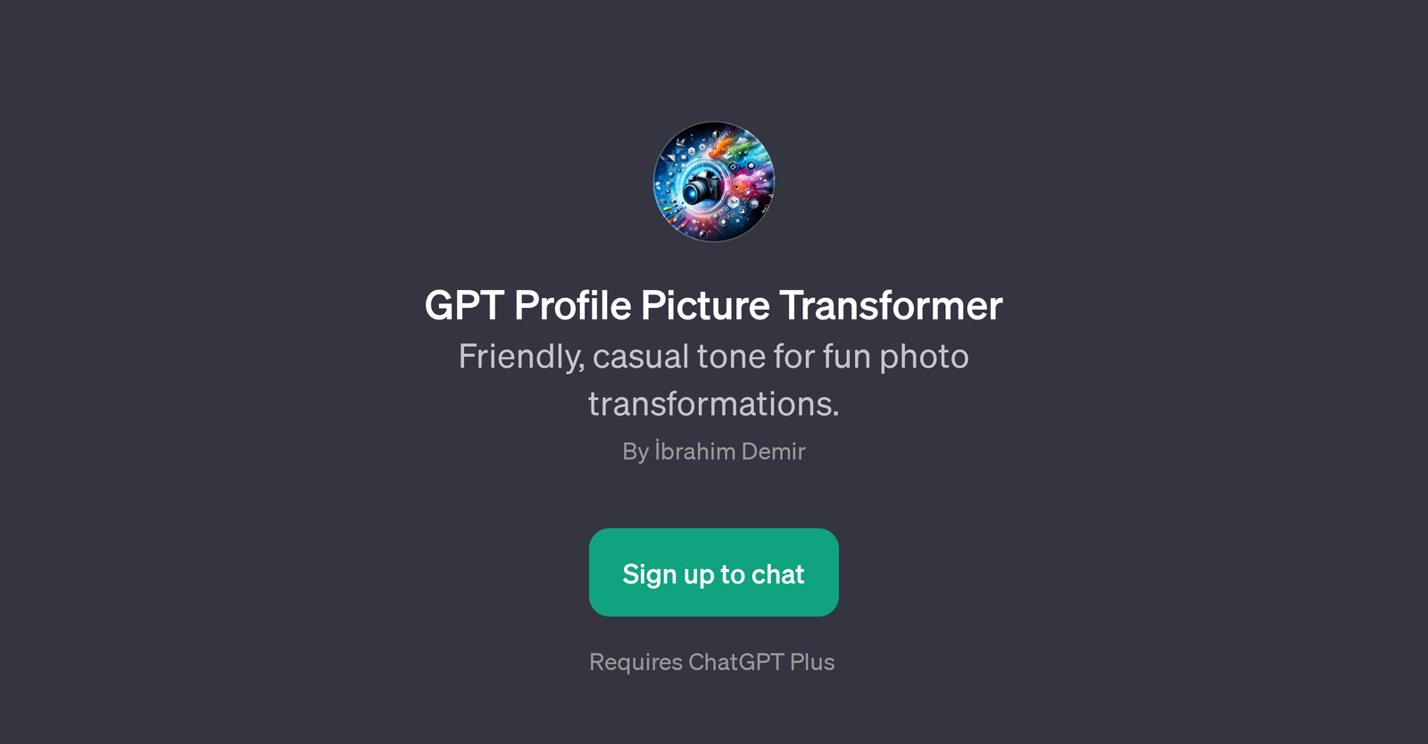 GPT Profile Picture Transformer