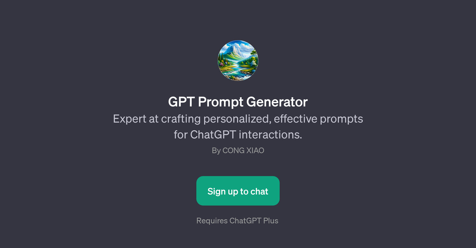 GPT Prompt Generator