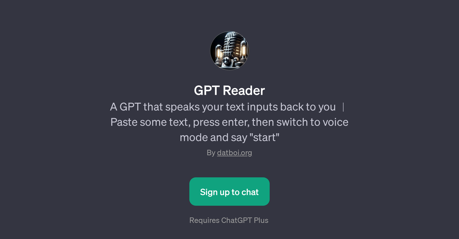 GPT Reader