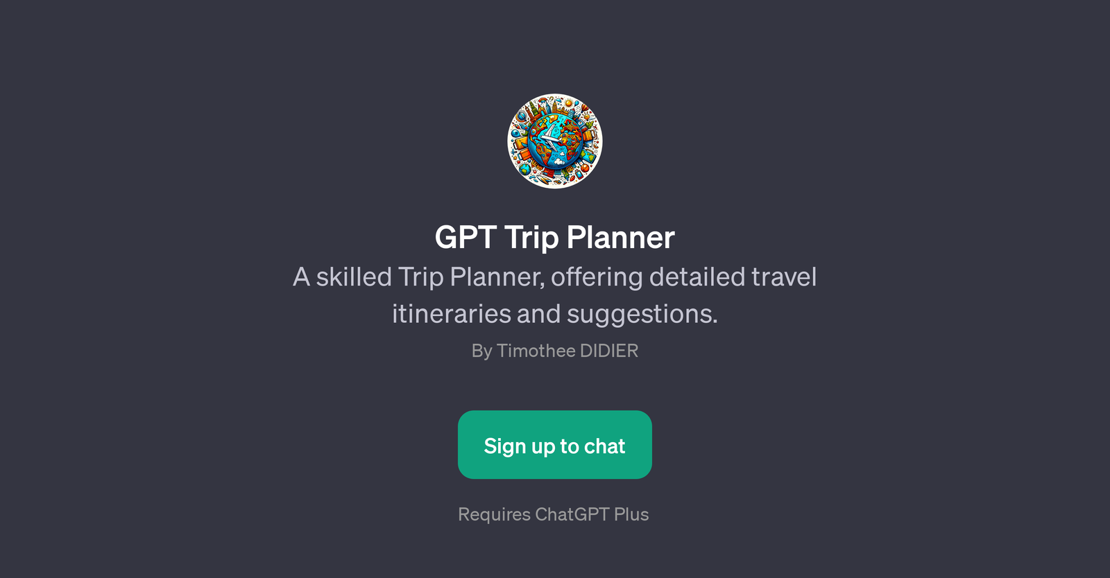 GPT Trip Planner