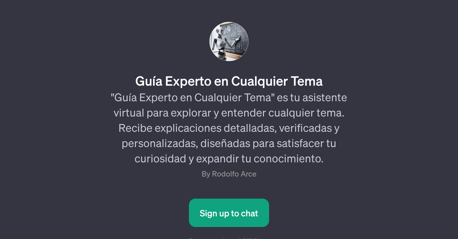 Gua Experto en Cualquier Tema