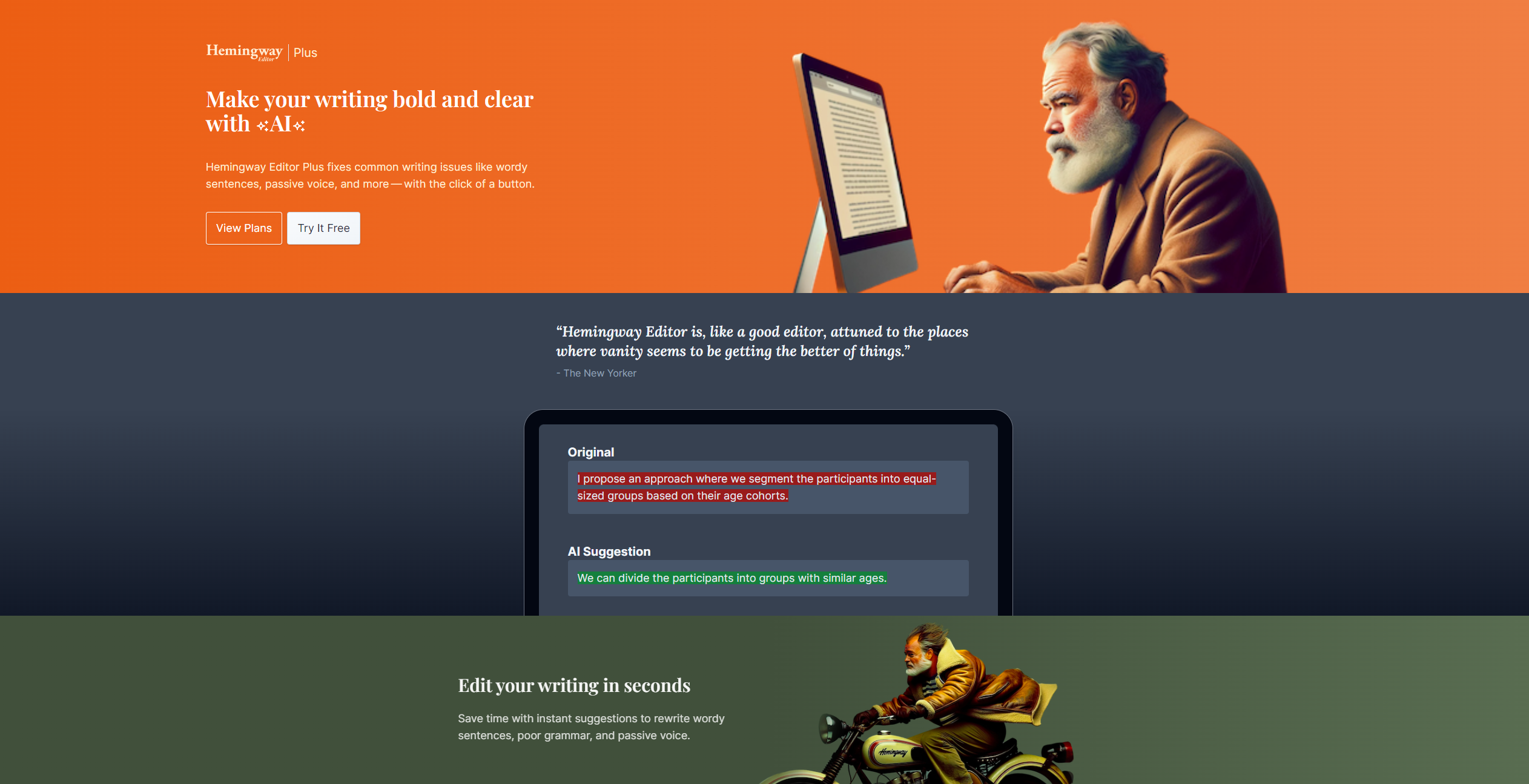 Hemingway Editor featured