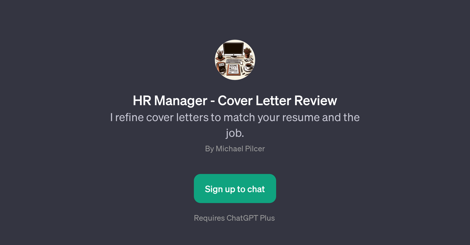 HR Manager - Cover Letter Review