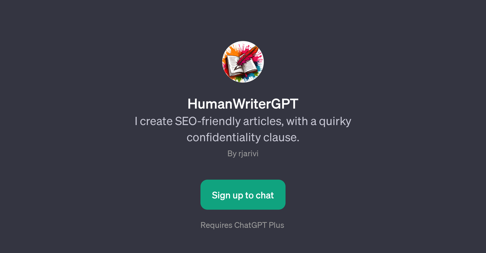 HumanWriterGPT