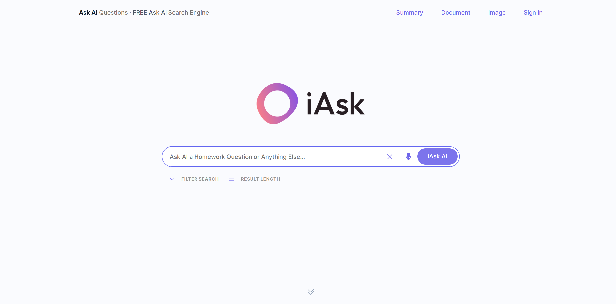 iAsk.AI featured