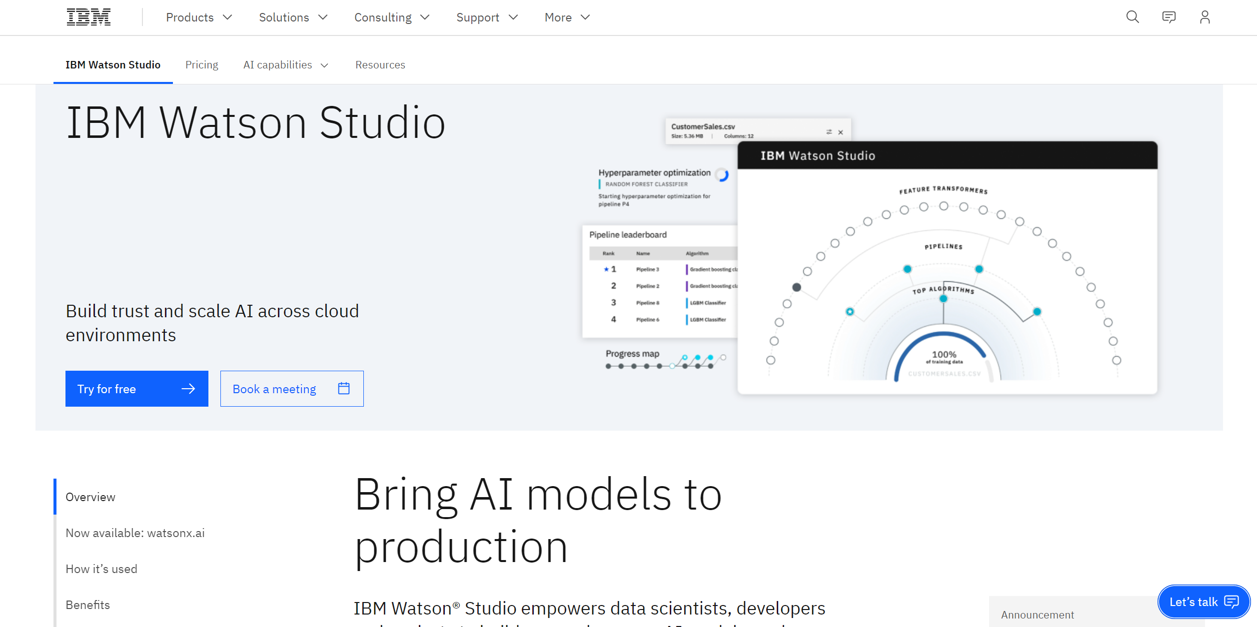 IBM Watson Studio featured