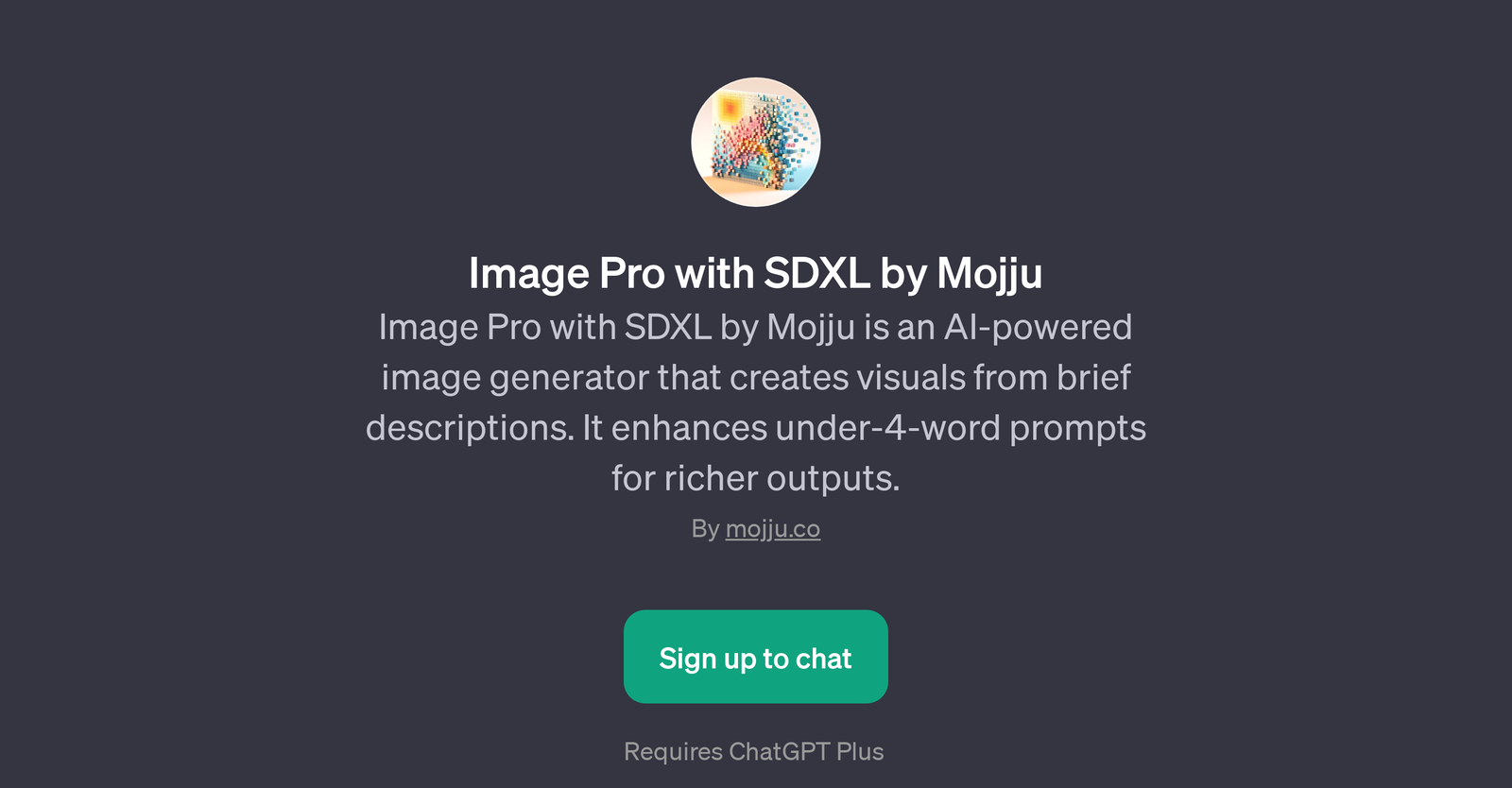 Image Pro with SDXL by Mojju