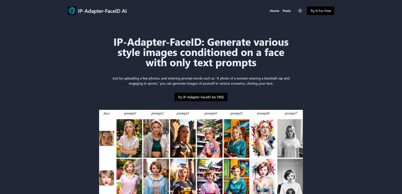 IP Adapter FaceID