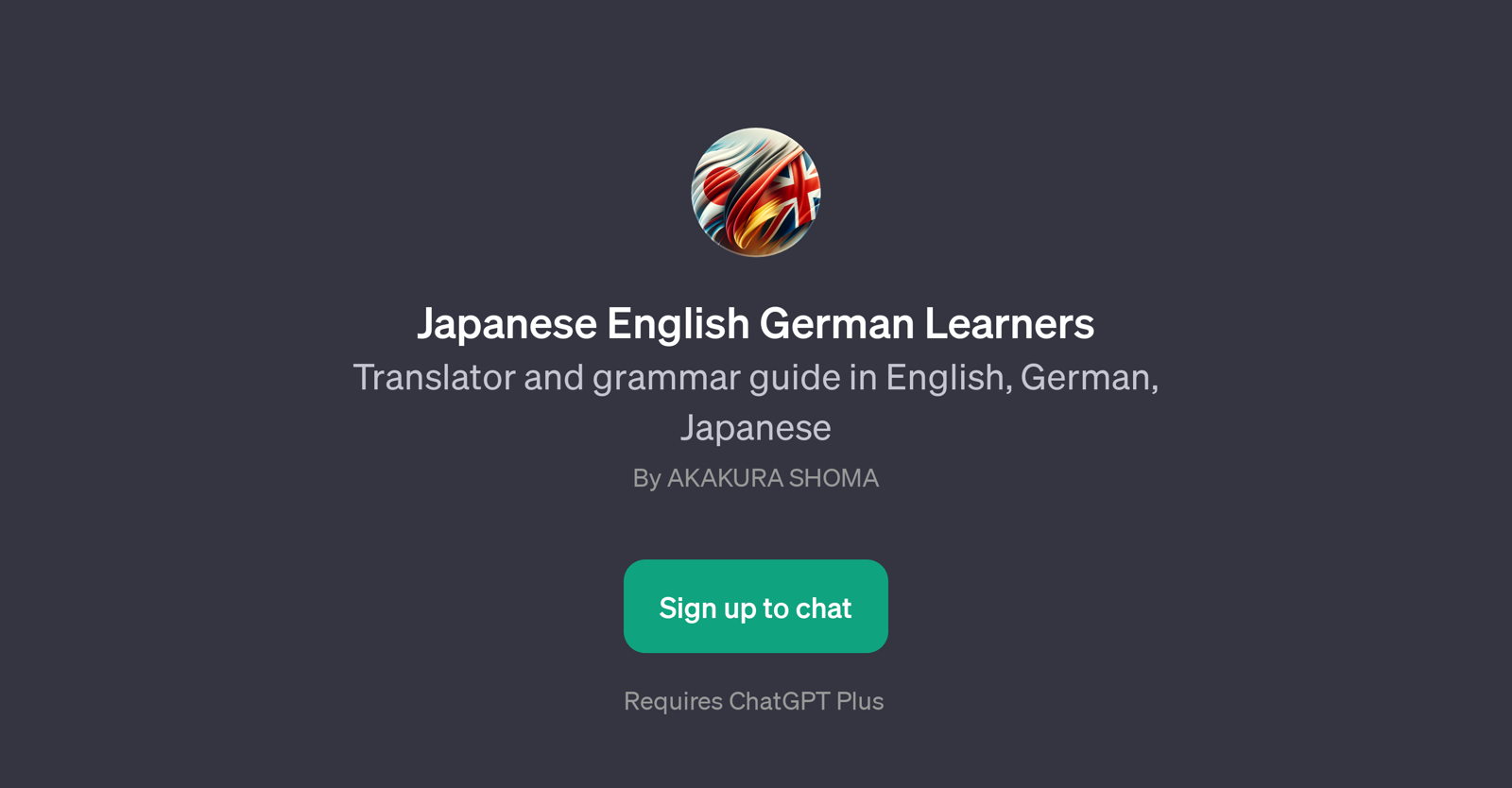 Japanese English German Learners