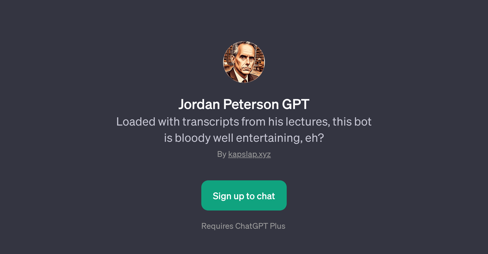 Jordan Peterson GPT