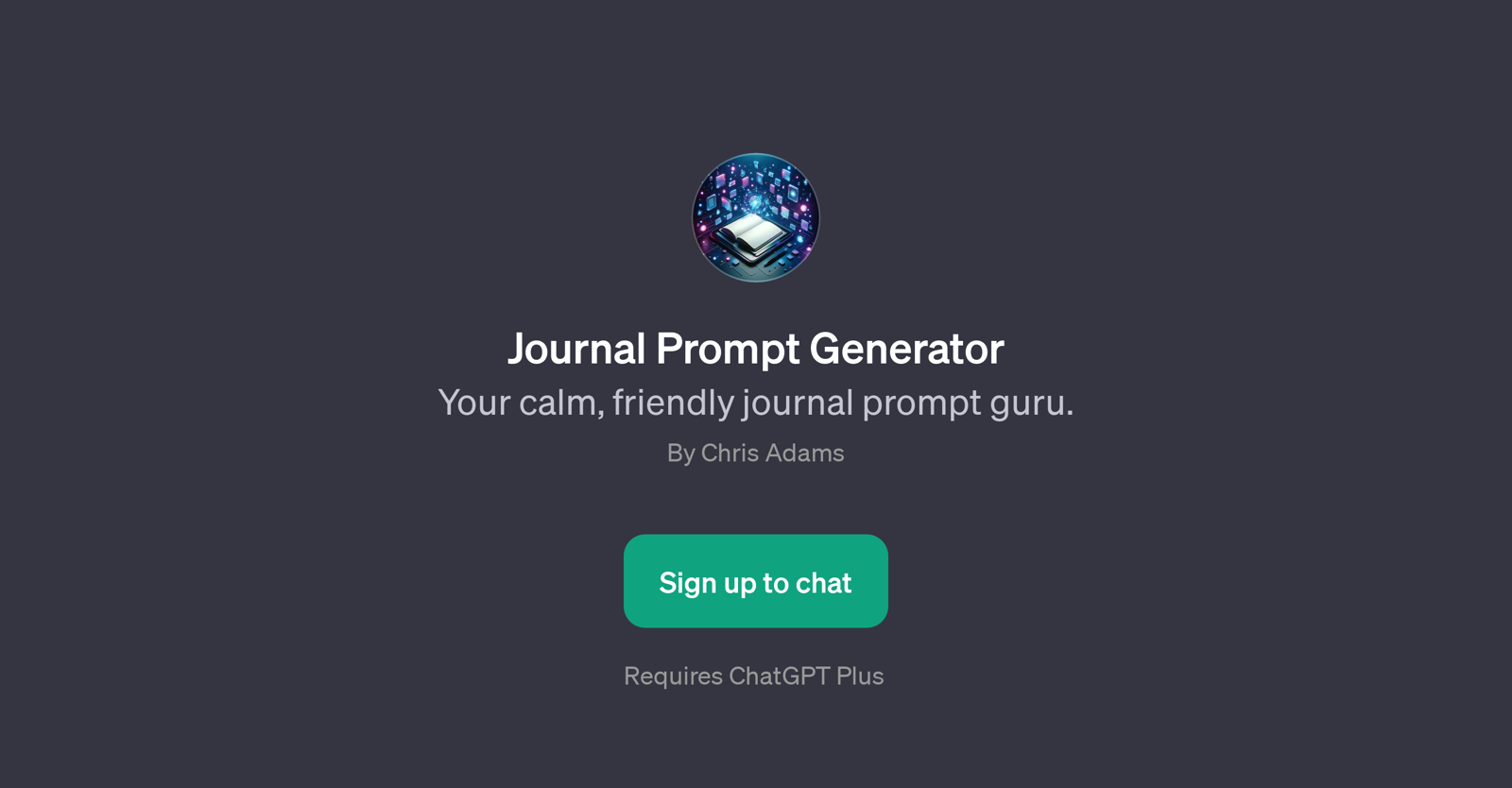 Journal Prompt Generator