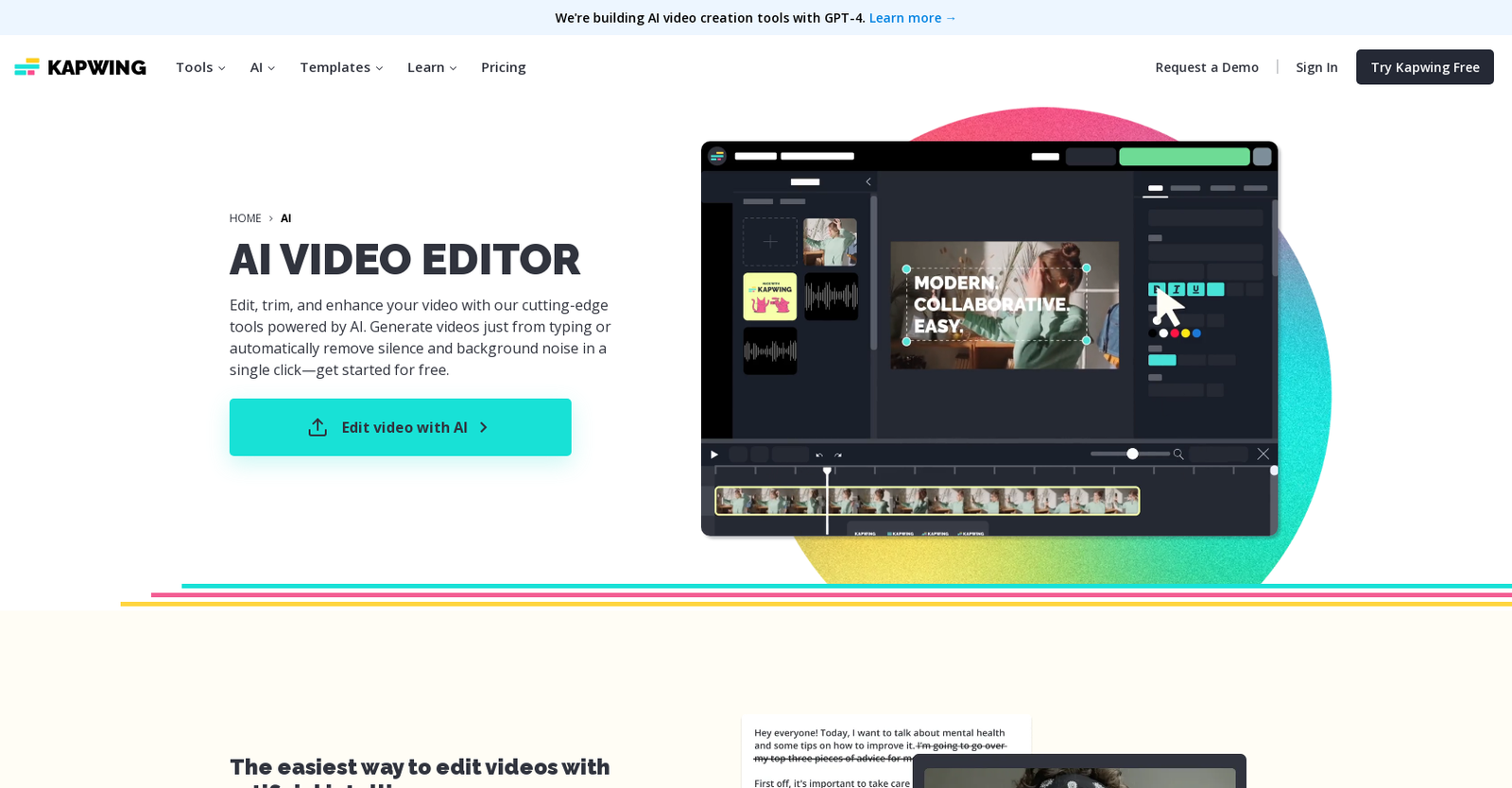 Kapwing Video Editor