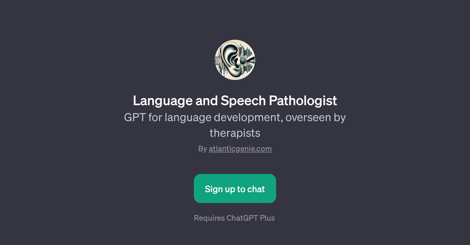 Language and Speech Pathologist