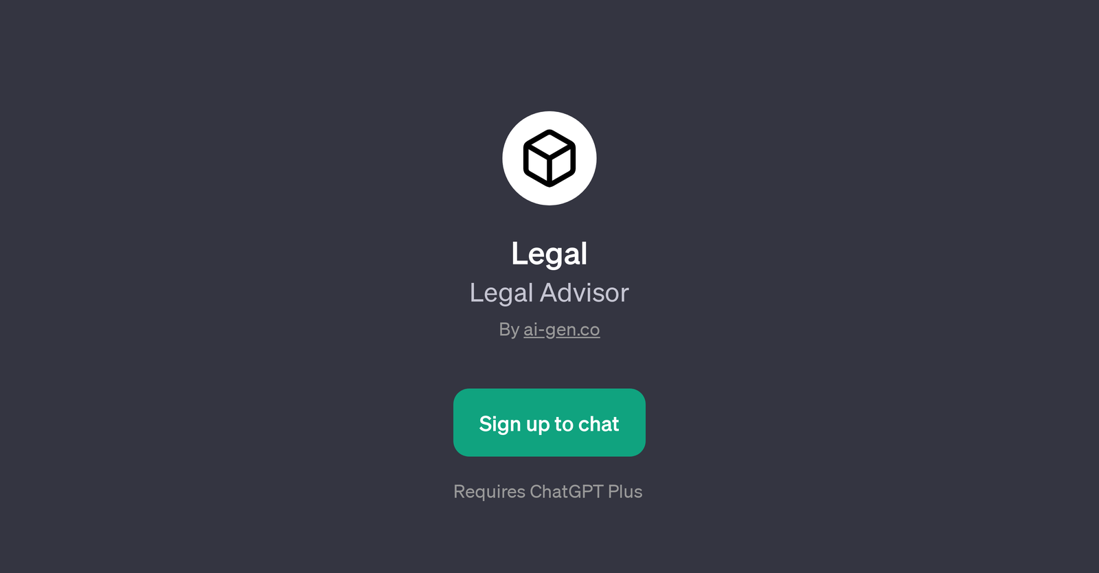 Legal Advisor