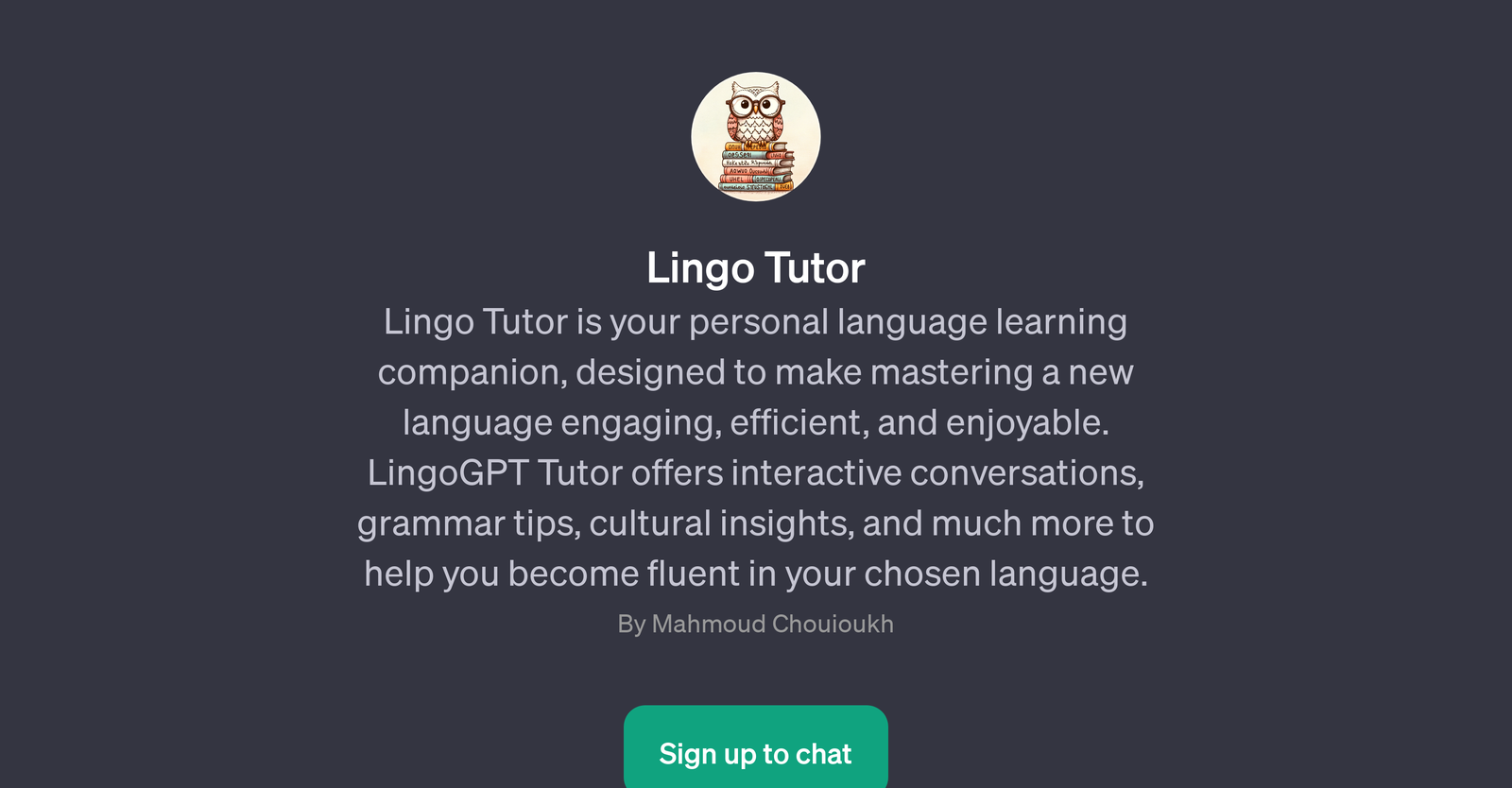 Lingo Tutor