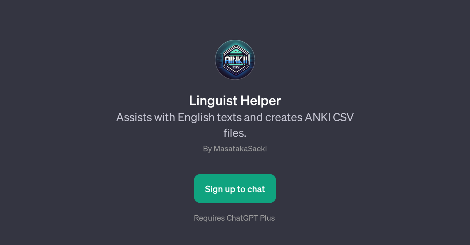 Linguist Helper