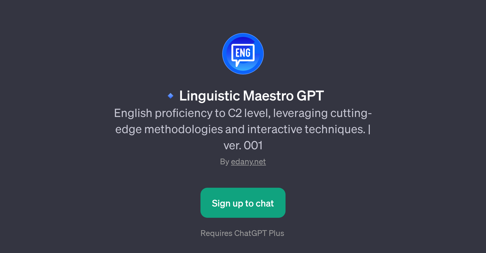 Linguistic Maestro GPT