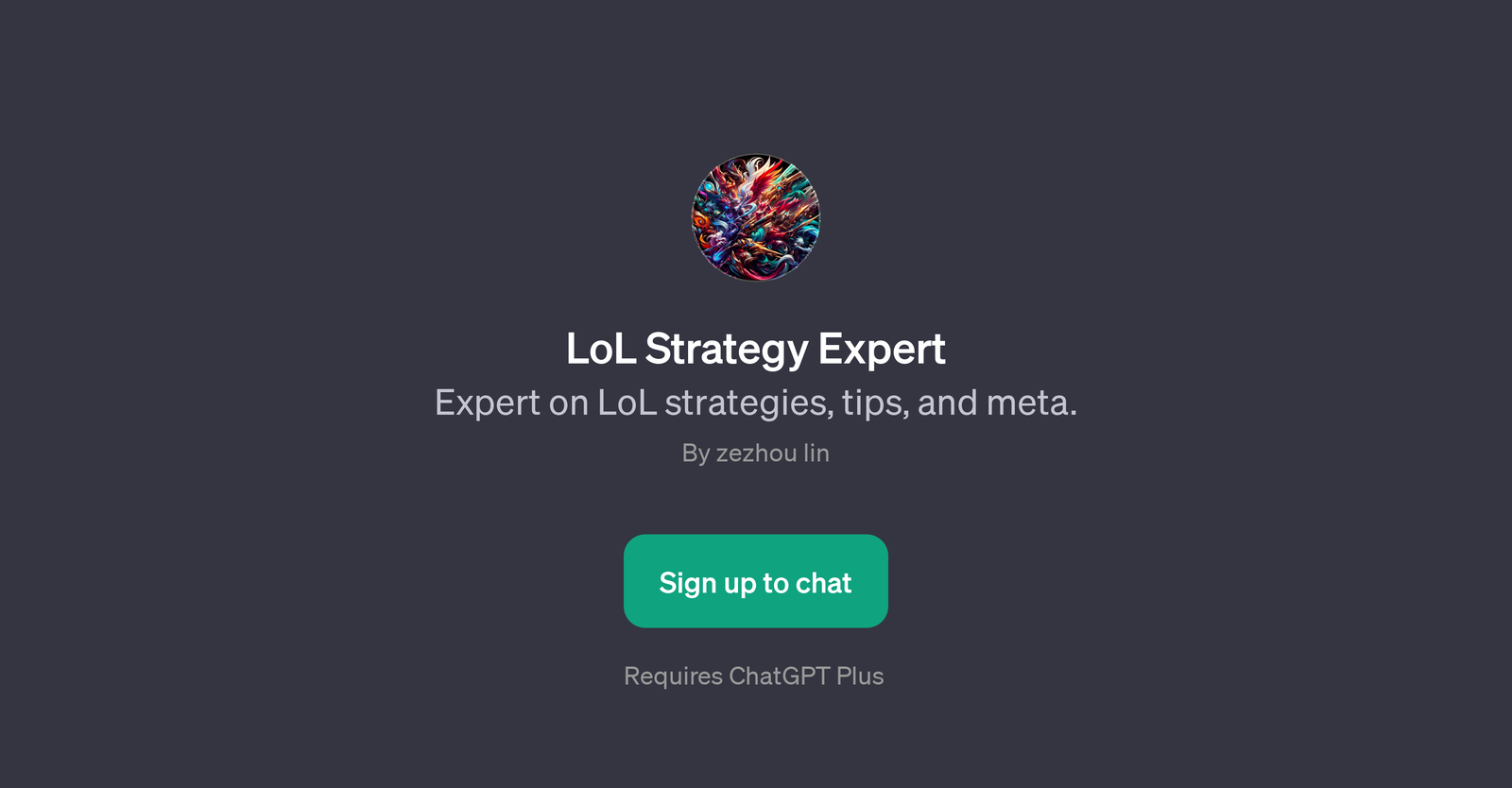 LoL Strategy Expert