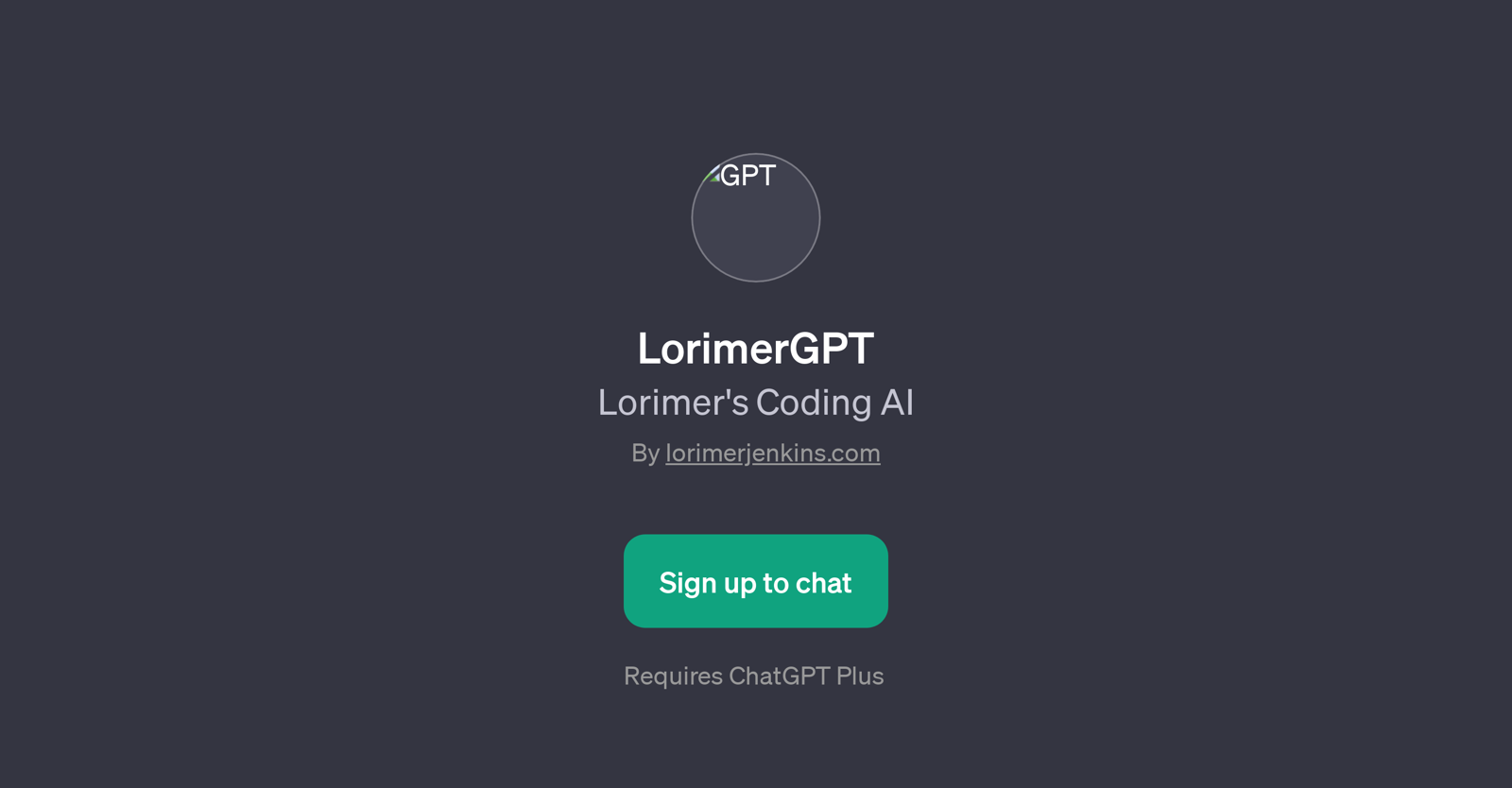 LorimerGPT