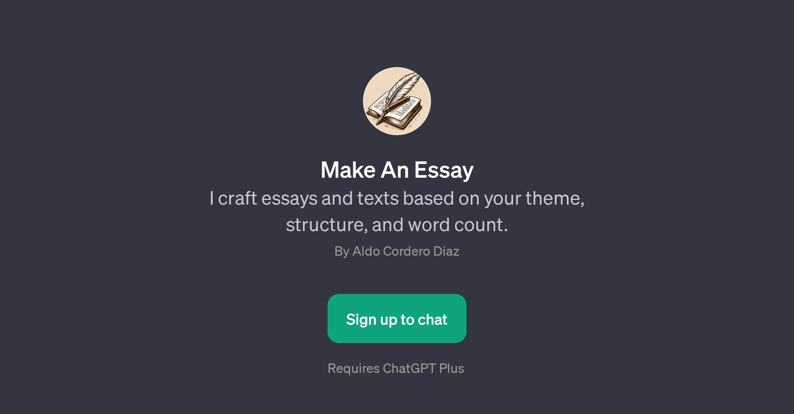 Make An Essay