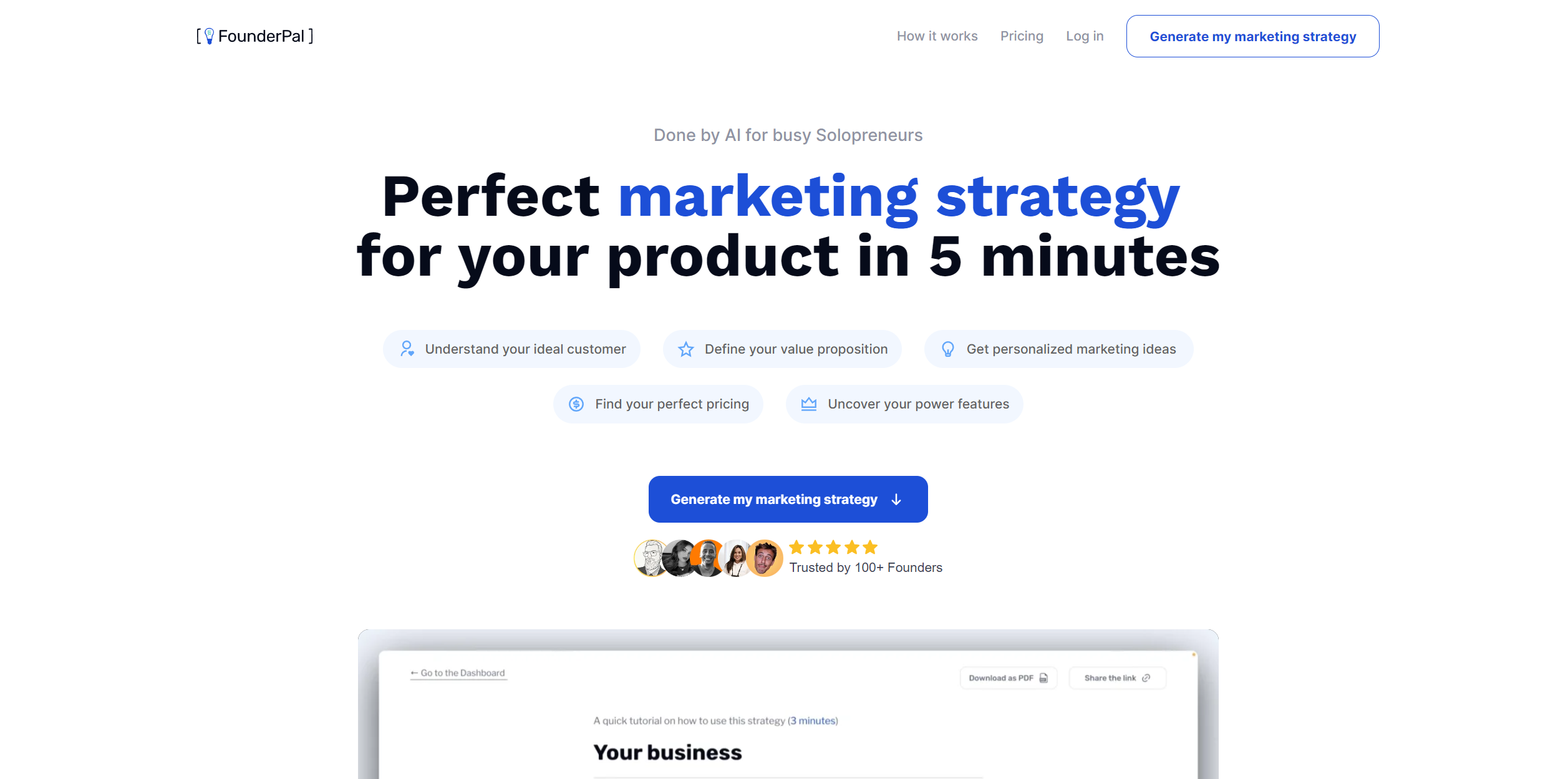 Marketing Strategy Generator featured