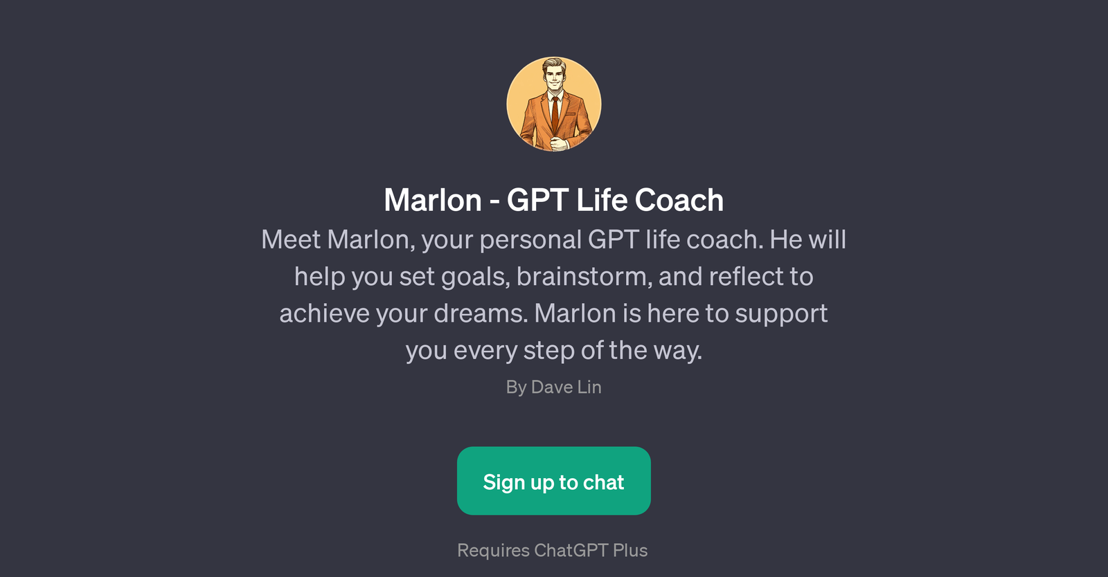 Marlon - GPT Life Coach