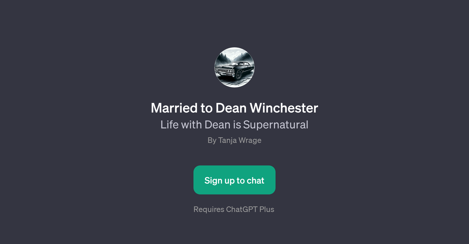 Married to Dean Winchester