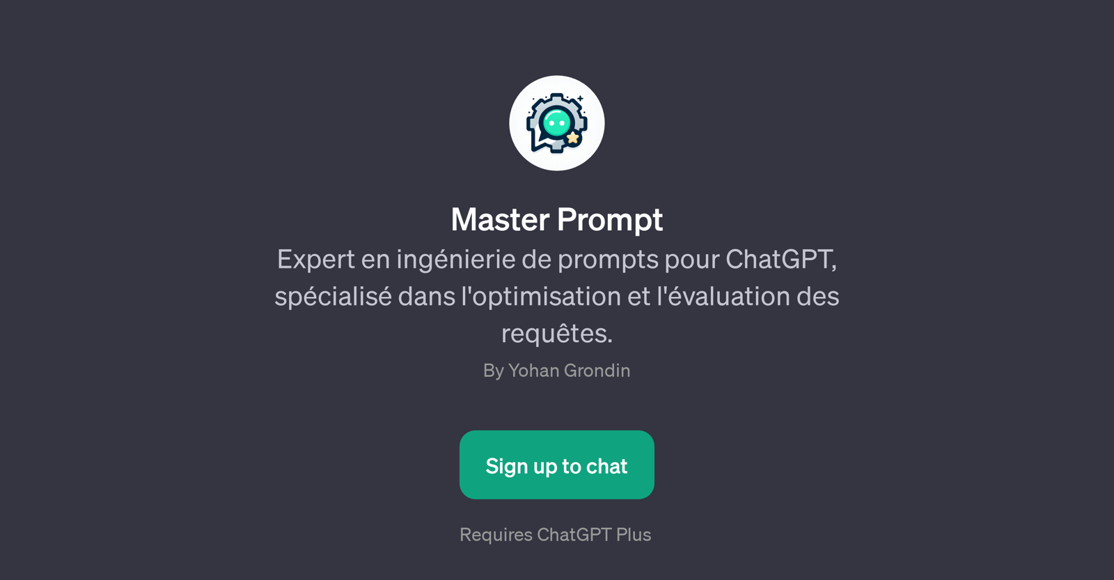 Master Prompt