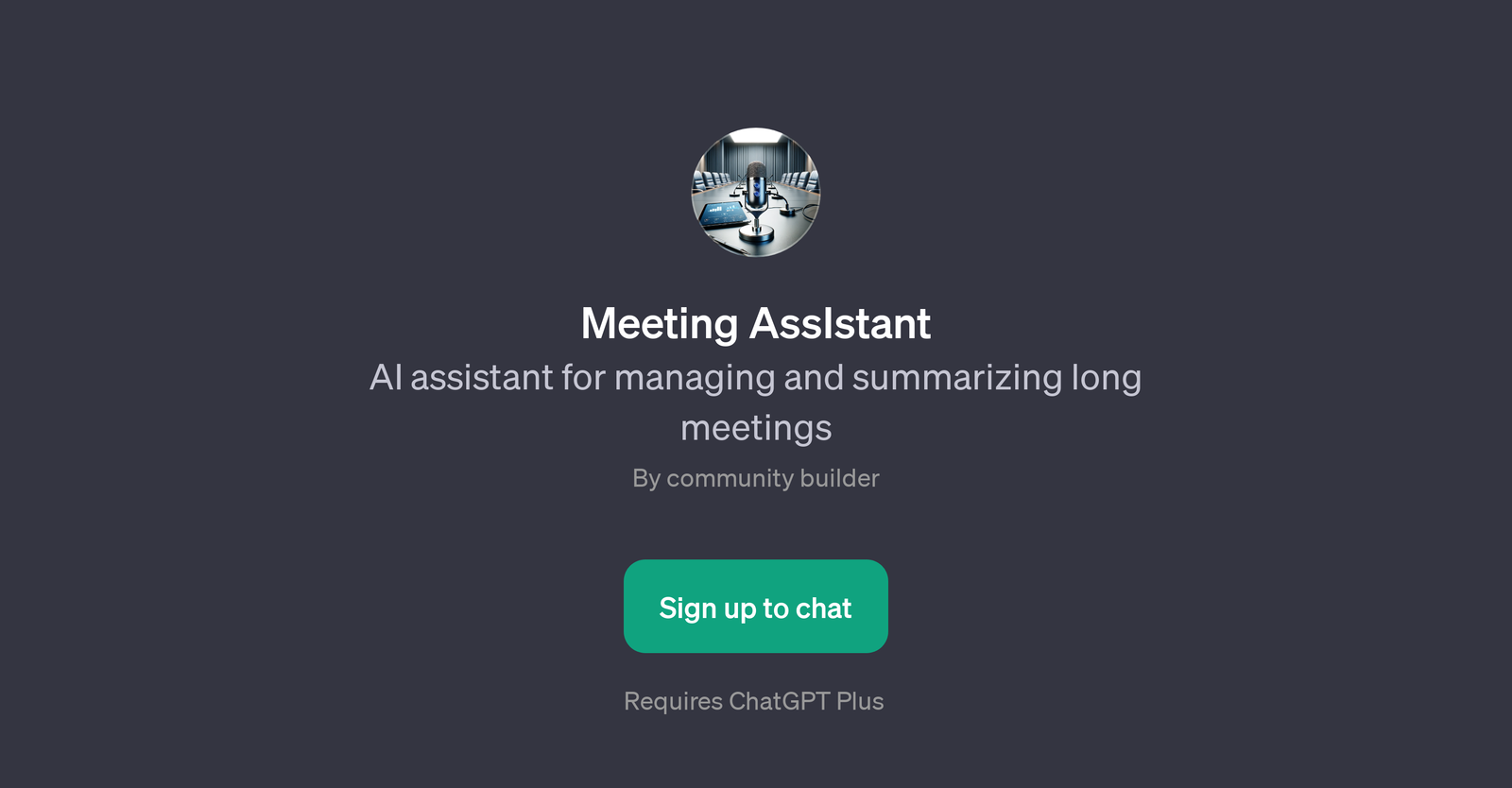 Meeting AssIstant