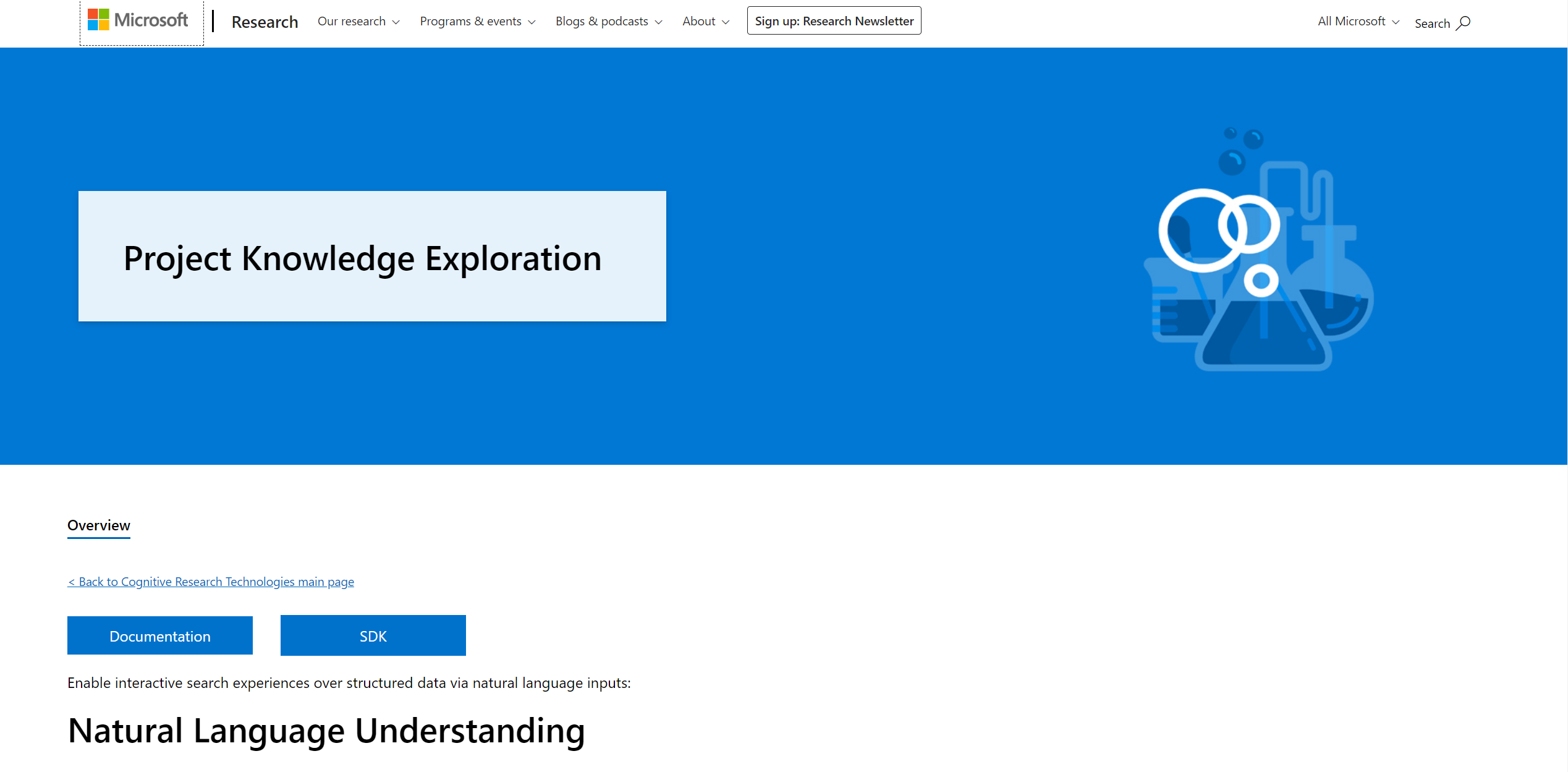 Microsoft Knowledge Exploration featured