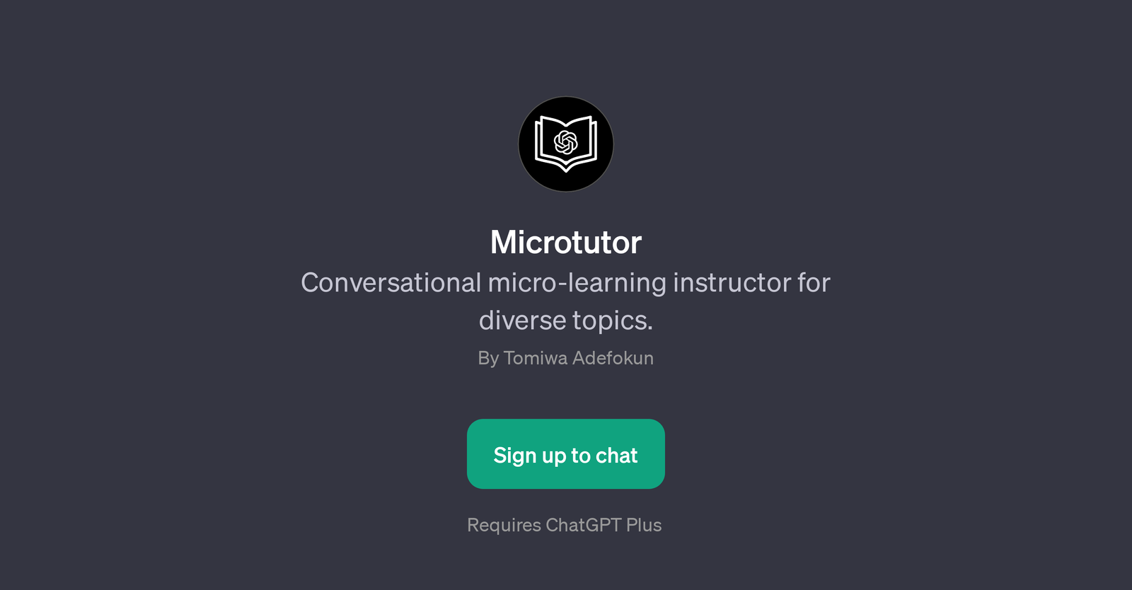 Microtutor