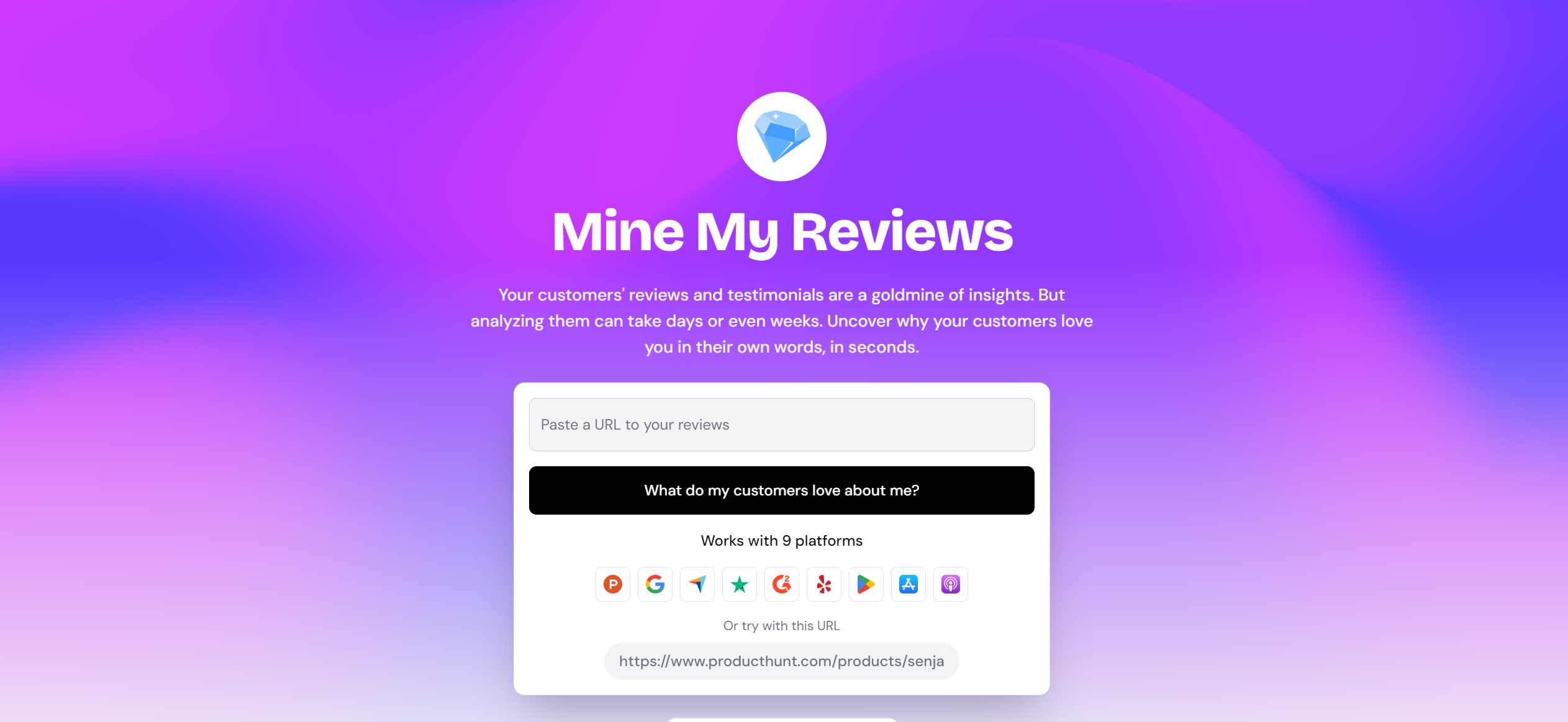 Mine My Reviews featured