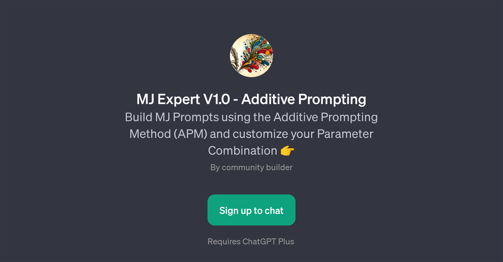 MJ Expert V1.0 - Additive Prompting