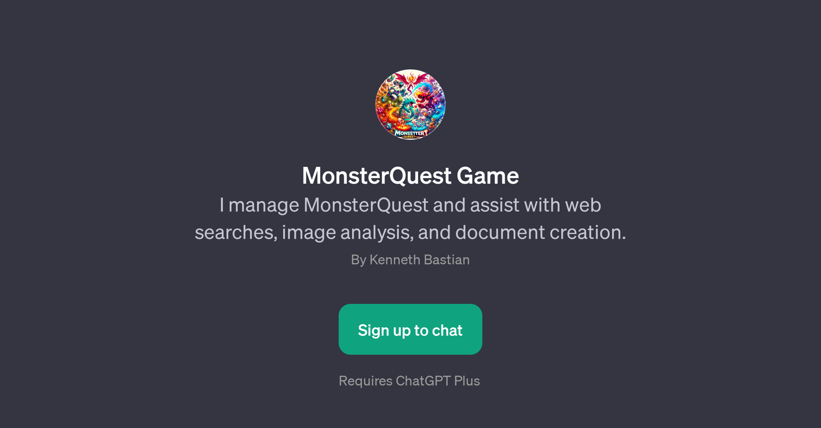 MonsterQuest Game