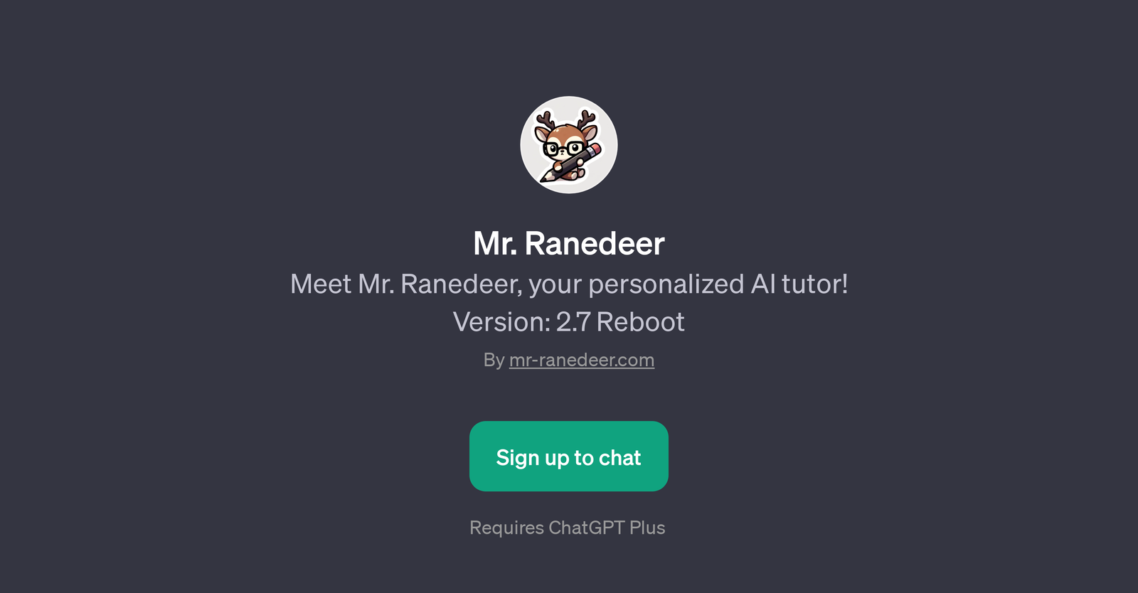 Mr. Ranedeer