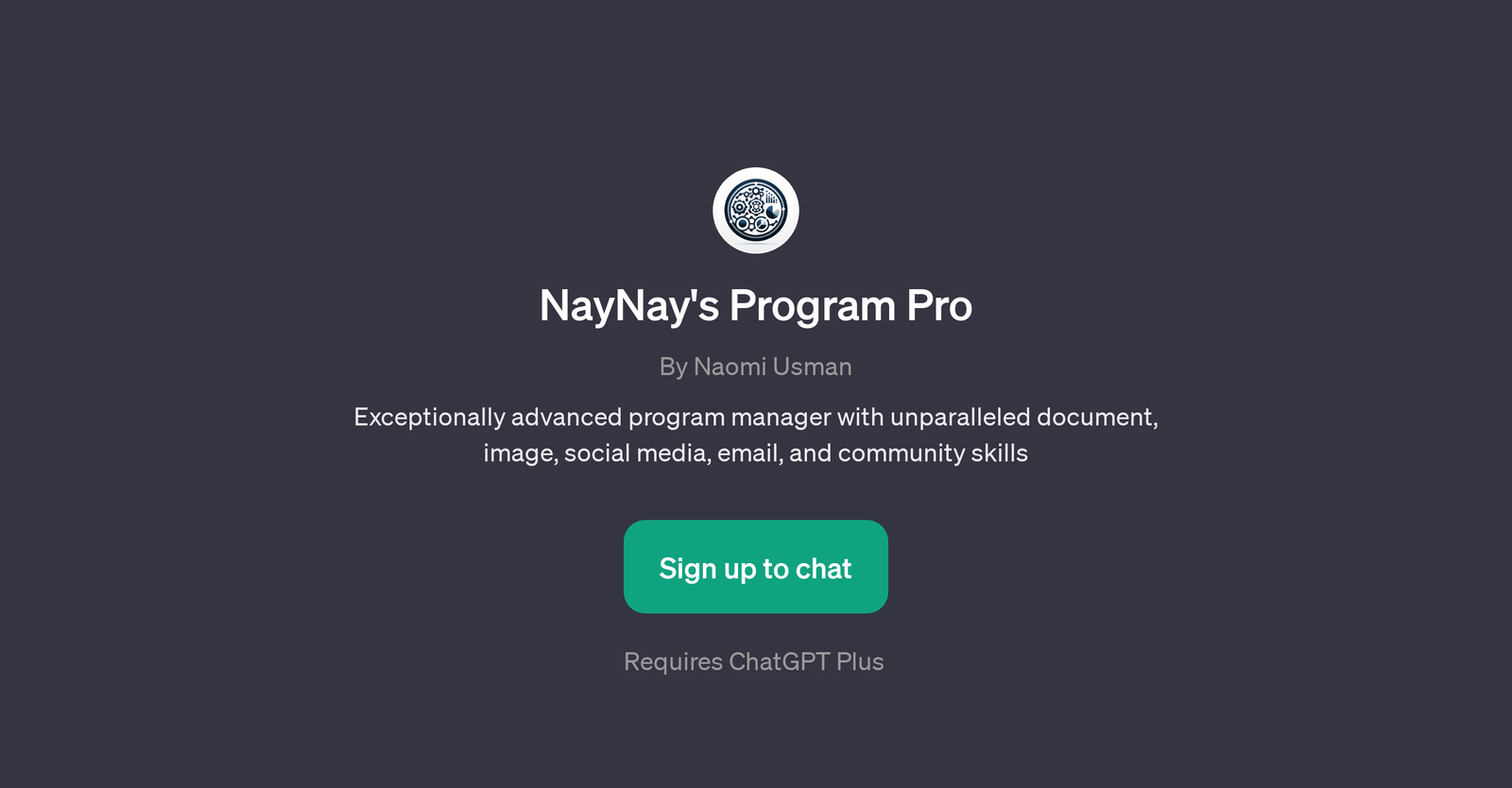 NayNay's Program Pro