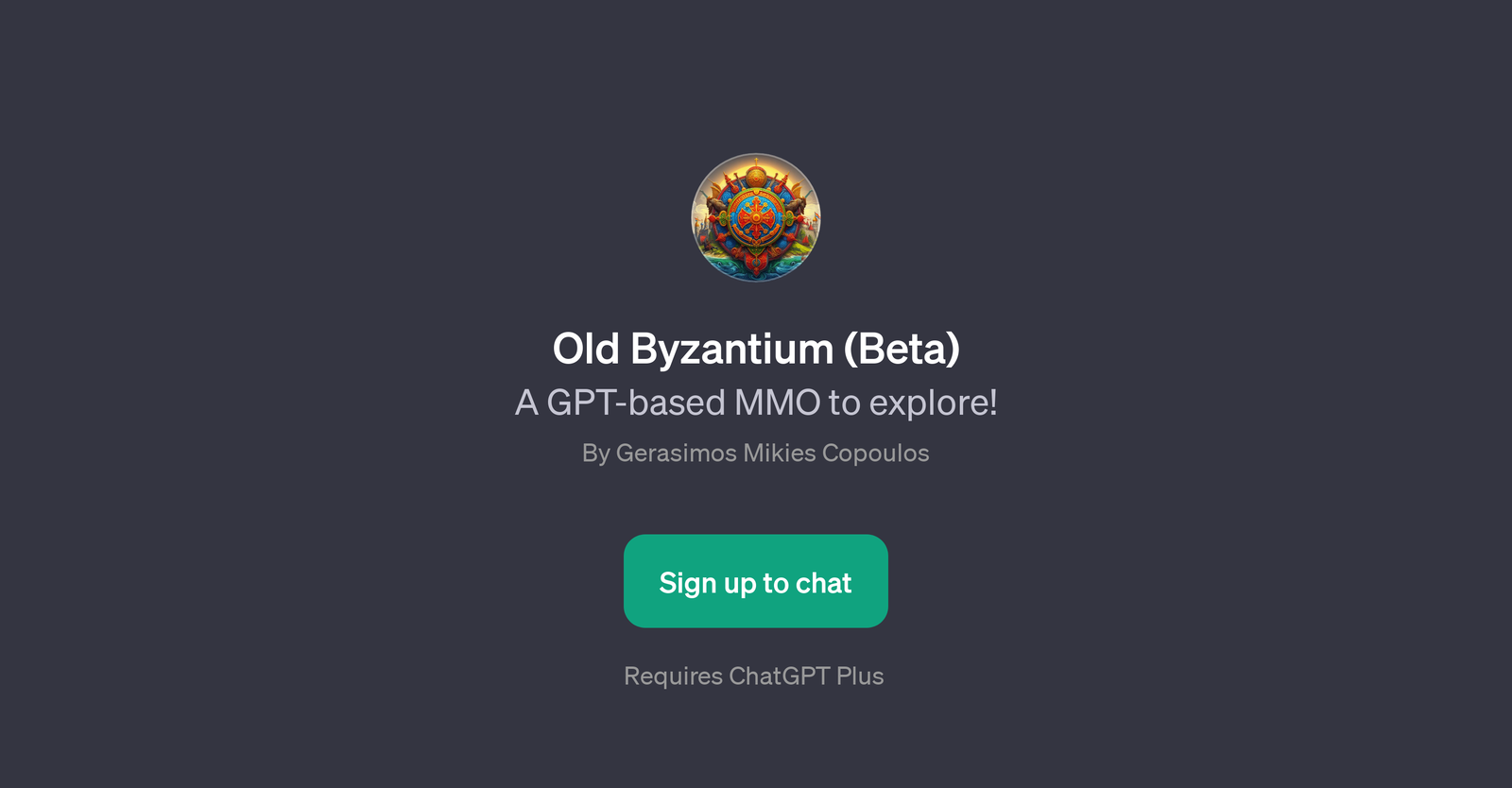 Old Byzantium (Beta)