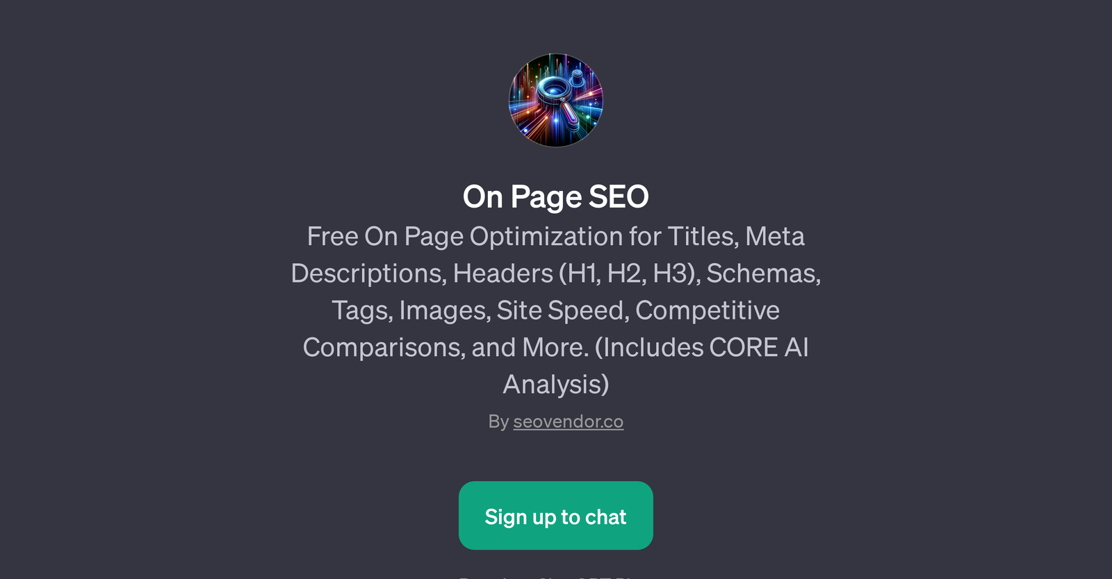 On Page SEO